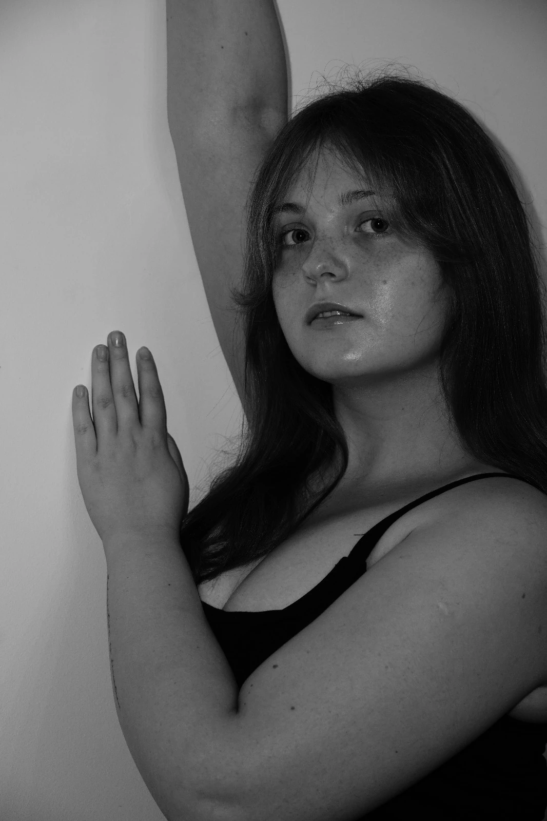 The photo which shows the girl