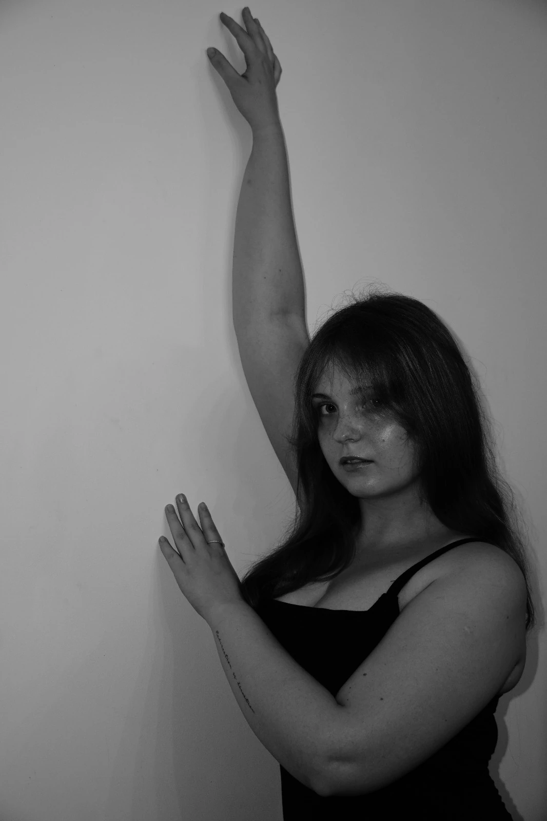 The photo which shows the girl